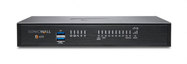 SONICWALL TZ670 TOTAL SECURE - ESSENTIAL EDITION 1YR - Image 2