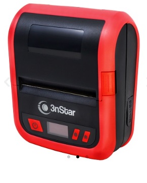 3NSTAR 80mm (3") Portable Direct Thermal Receipt and Label Printer Bluetooth/USB, ESC/POS, ZPL