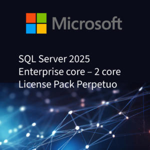 SQL Server 2025 Enterprise core - 2 core License Pack Perpetuo