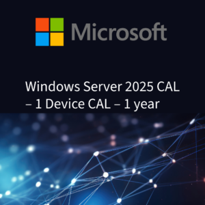 Windows Server 2025 CAL - 1 Device CAL - 1 year