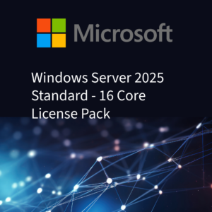 Windows Server 2025 Standard - 16 Core License Pack