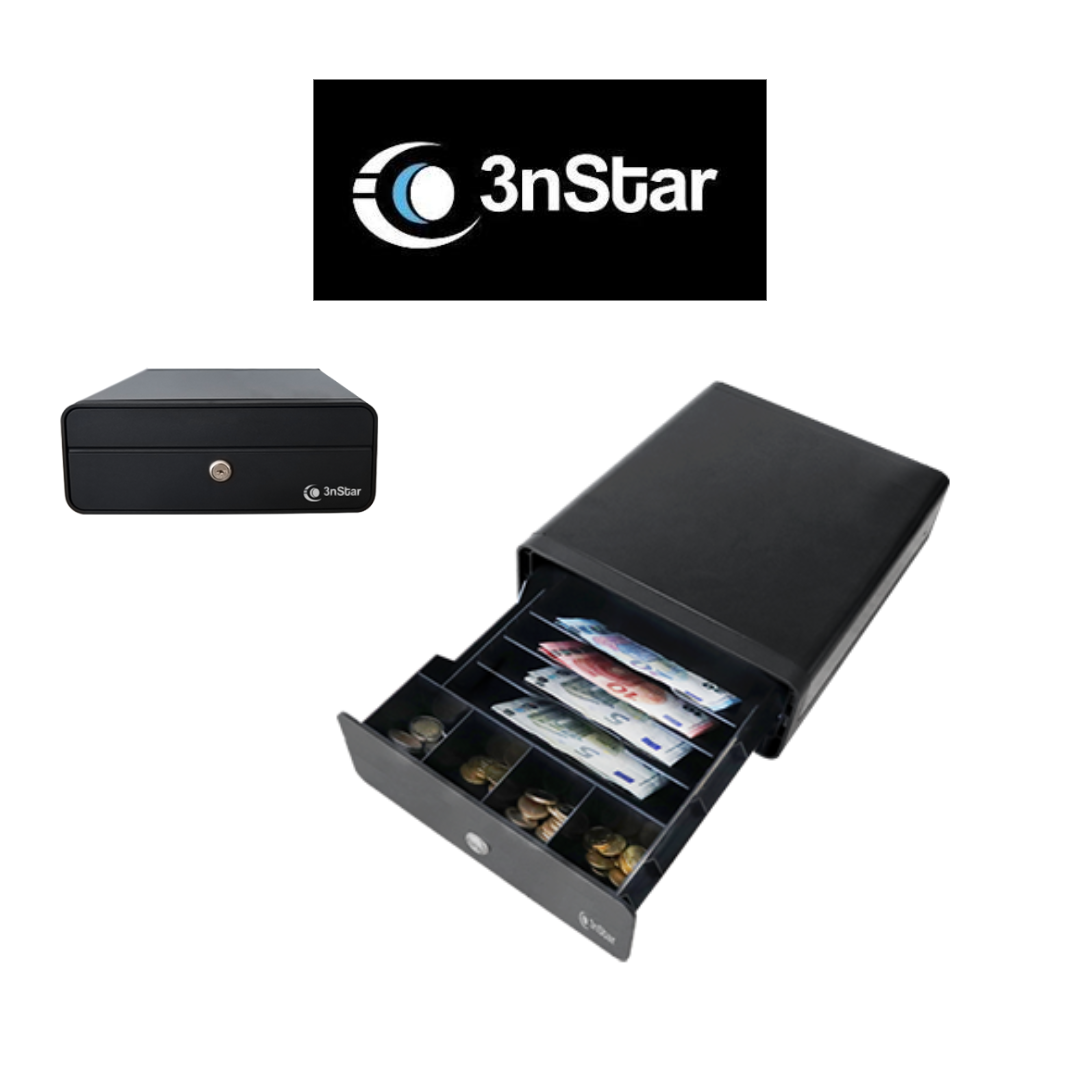 3nstar Mini Cash Drawer - 24V, 240mm (W) x 290mm (D) - Image 2
