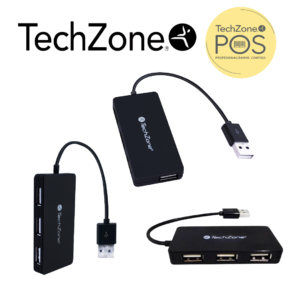 TechZone HUB 4 Puertos USB